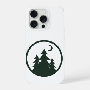 mystical forest  nature adventure  camping card iPhone 15 pro case