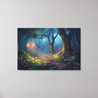 Mystical Forest Pathway Canvas Print