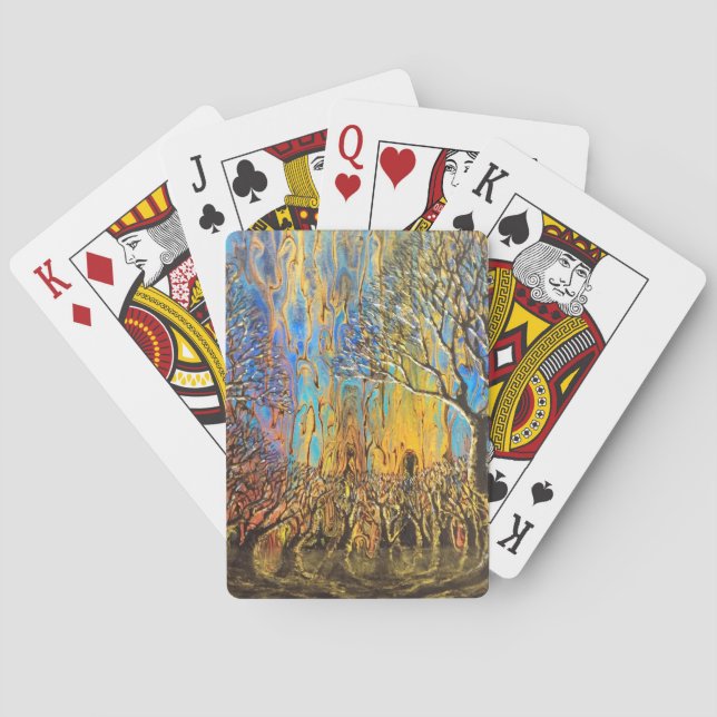 Mystical Forest Playing Cards (Back)