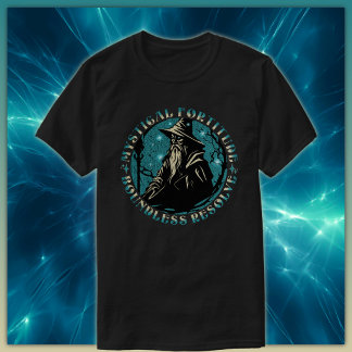 Mystical Fortitude, Boundless Resolve Wizard T-Shirt