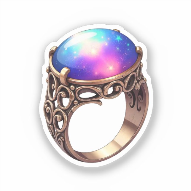 Mystical Galaxy Ring (Front)