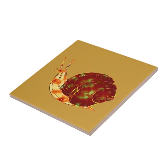 Mystical Garden Journey: Snail  Tile (Side)