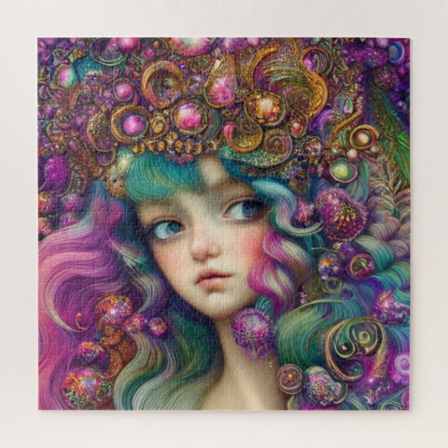 Mystical Girl Jigsaw Puzzle (Vertical)