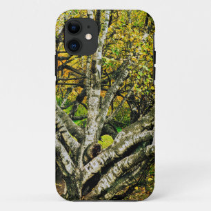 Mystical Gnarled Karelian Birch Tree Case-Mate iPhone Case