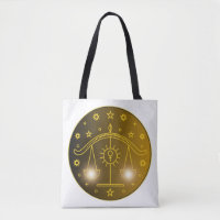 Mystical Golden Zodiac Libra