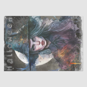 Mystical Gothic Witch Tissue Paper