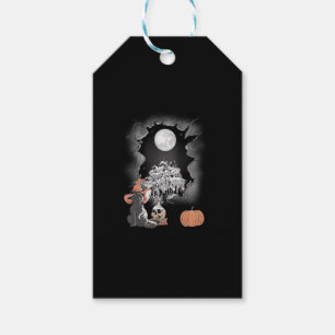 Mystical Halloween Cat Fairy Tale Occult Children Gift Tags