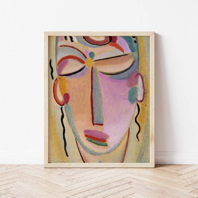 Mystical Head, Meditation | von Jawlensky Poster (Creator Uploaded)