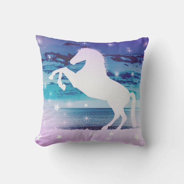 Mystical Horse Cushion (Front)