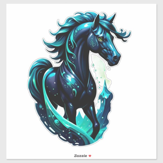 Mystical Horse With Starry Mane (Sheet)