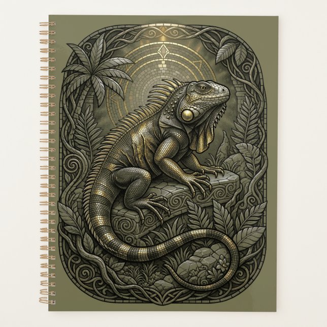 Mystical Iguana Planner (Front)