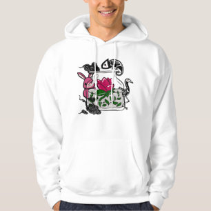 Mystical Jar with Skeleton Chameleon Hoodie