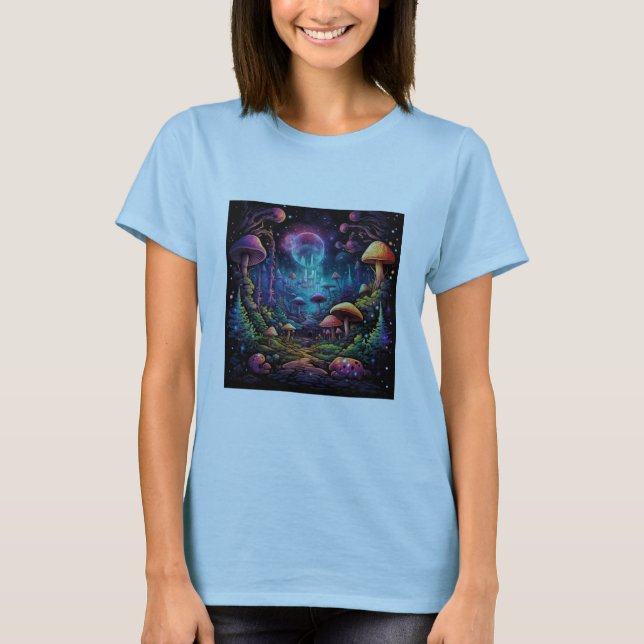 Mystical Jellyfish Glow T-Shirt (Front)