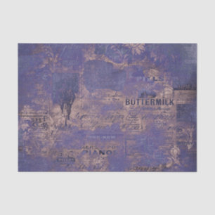 Mystical Lavender Decoupage  Tissue Paper