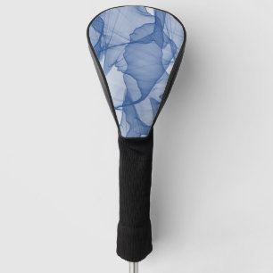 Mystical Layer of Chiffon Scarves Blue Golf Head Cover