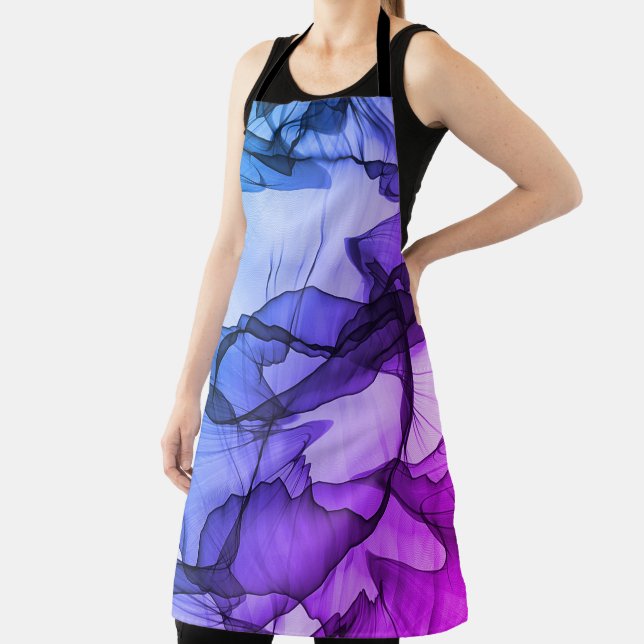 Mystical Layer of Plum Apron (Insitu)