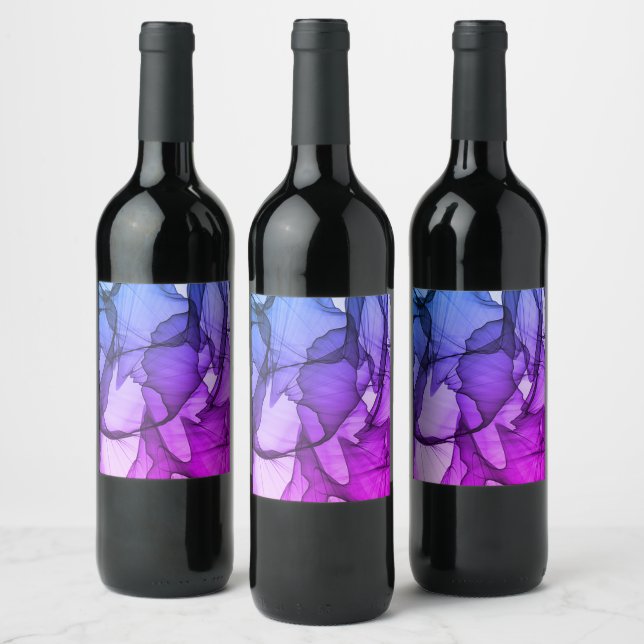 Mystical Layer of Plum Wine Label (Bottles)