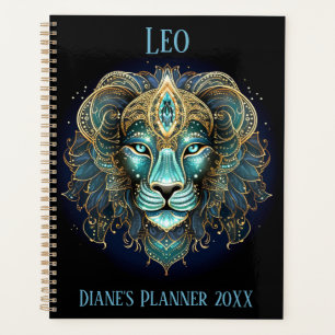 Mystical Leo Zodiac Artwork Planner