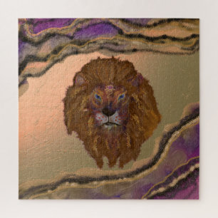 Mystical lion jigsaw puzzle