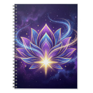 Mystical Lotus Flower Notebook
