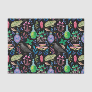 Mystical Magic and Witchcraft Nature Elements Tissue Paper