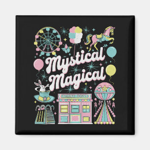 Mystical Magical Retro Aesthetic Space Gift Men Wo Magnet