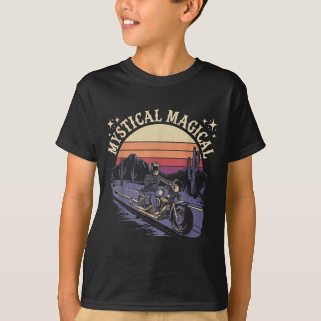 Mystical Magical Retro Aesthetic Space Gift Men Wo T-Shirt (Front)
