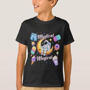 Mystical Magical Retro Aesthetic Space Men Women K T-Shirt