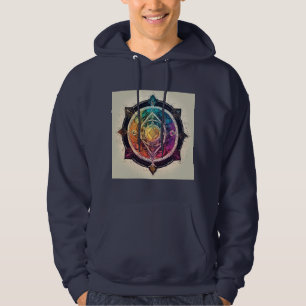 Mystical & Magical Spiritual Logo - Tattoo Style Hoodie