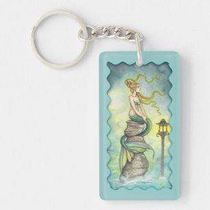 Mystical Mermaid Fantasy Art by Molly Harrison Key Ring