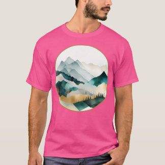 Mystical Mountains Active T-Shirt