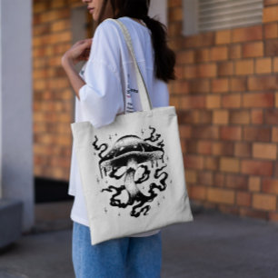 Mystical Mushroom Tote Bag