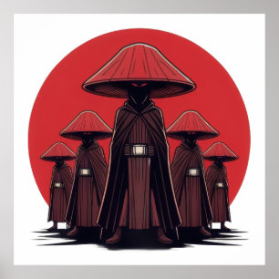 Mystical Mushroom Warriors Poster