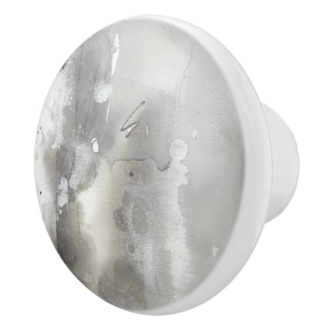 Mystical Objects - Grey Ceramic Knob (Right)