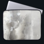 Mystical Objects - Grey Laptop Sleeve<br><div class="desc">Mystical Objects III by Joyce Combs. Soft grey design in varying tones.</div>