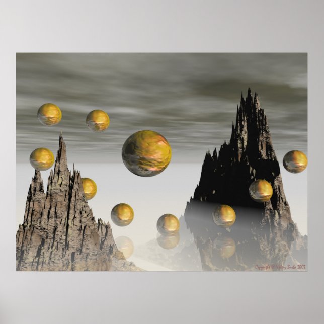 Mystical Orbit Poster (Front)