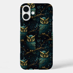 Mystical Owl - Enchanted Forest Aesthetic iPhone 16 Plus Case