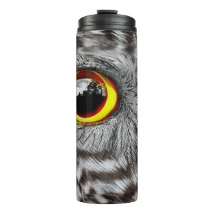Mystical Owl Eye  Thermal Tumbler
