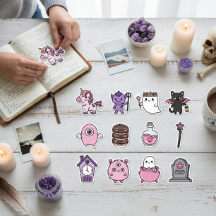 Mystical Pastel Haunts Sticker Pack