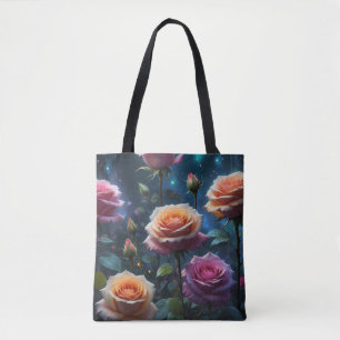 Mystical Rose Garden Tote Bag