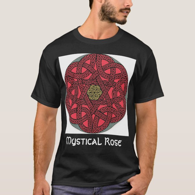 Mystical Rose shirt (dark) (Front)