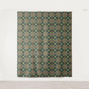 Mystical Sacred Design - Spiritual Mandala Pattern Tapestry