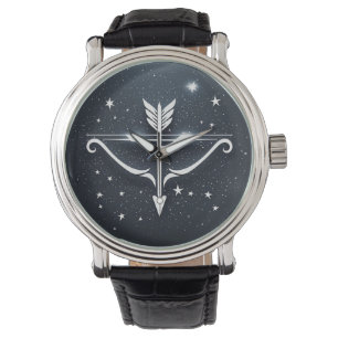 Mystical Sagittarius Zodiac Symbol Watch