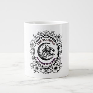 Mystical Scorpio Master of Mystery Art Large Coffee Mug