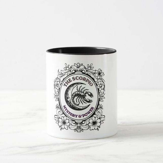 Mystical Scorpio | Master of Mystery Art Mug (Center)