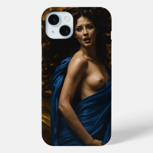 Mystical Serenity: Caravaggio's Medusa iPhone 15 iPhone 15 Mini Case