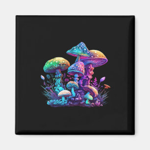 Mystical Shroom - Whimsigoth And Witchcore Wonderl Magnet