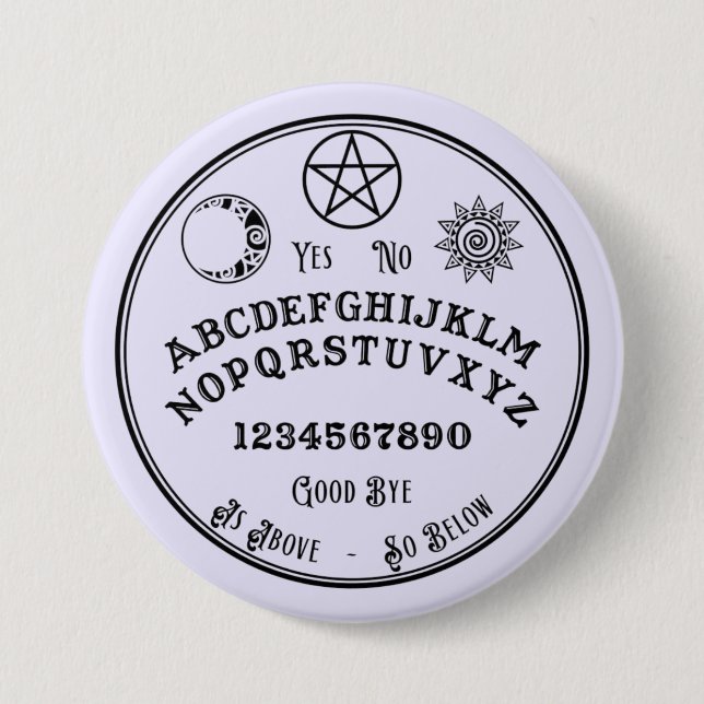Mystical Spirit Board Button (Front)