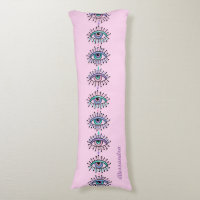 Mystical Spiritual Eyes Two-sided Pink & Blue