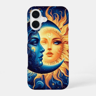 Mystical Sun and Moon Phone Case